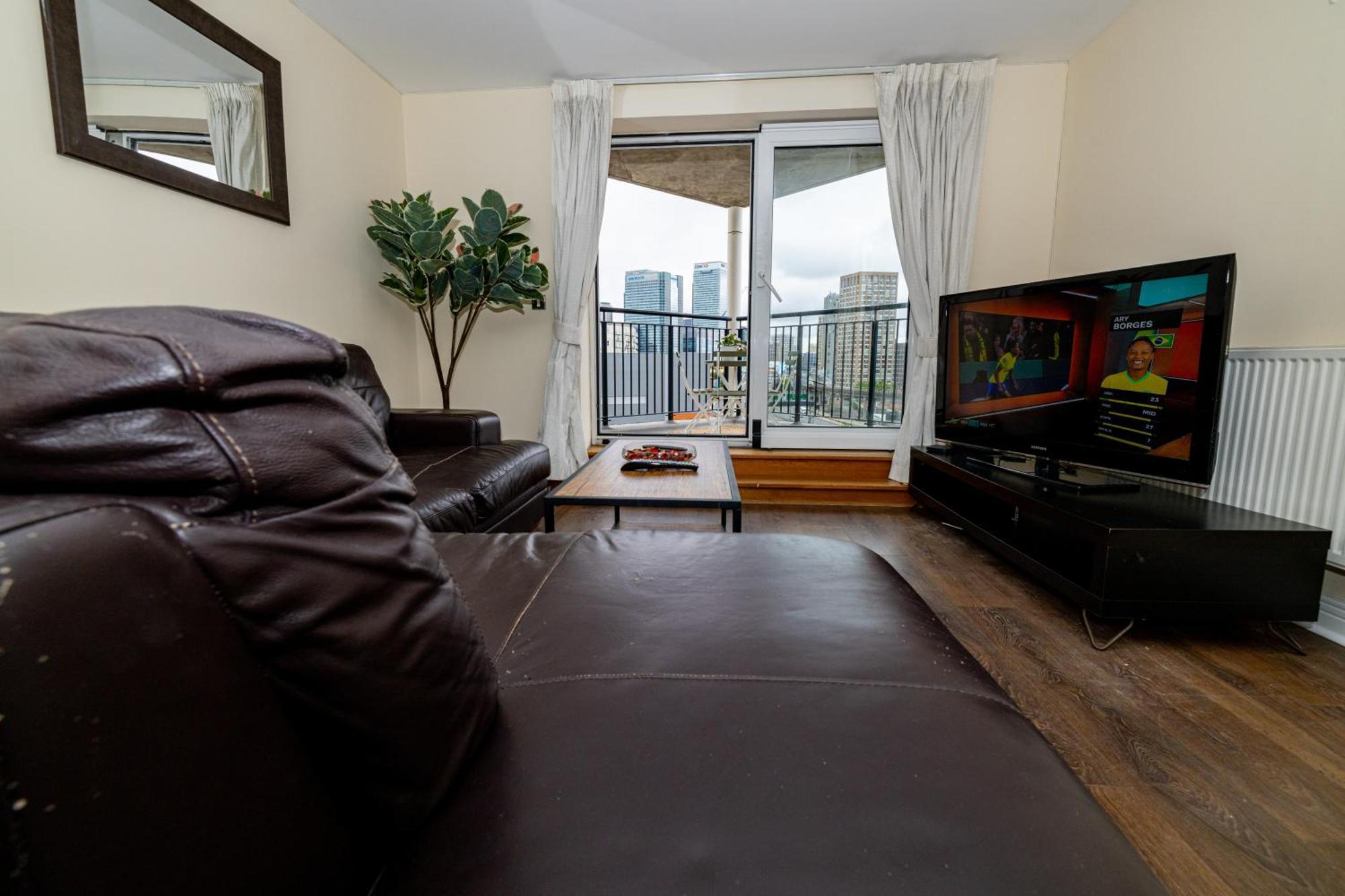Two Bed Apartment Near Canary Wharf London Luaran gambar